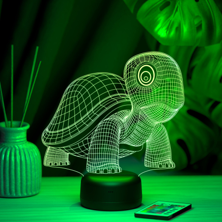 3D светильник  Светильник "Черепашка"