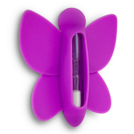 Таймер для чистки зубов bonnie butterfly фиолетовый
