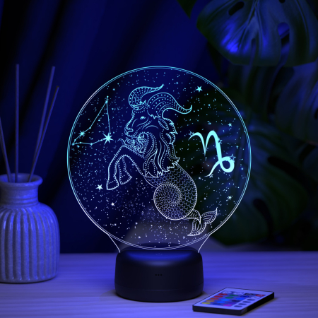 3D светильник  Светильник "Зодиак - Козерог"